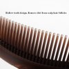 Dandruff Comb Self-cleaning, Scalp Care Massage Energy Comb, Plastic Wide Hollow Tooth Button Comb for Scalp Exfoliation with Gua Sha Handle for Healthier Scalp and Hair Growth for Women Men Kids