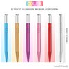 12 Pieces Microblading Pens Manual Tattoo Microblade Pen Manual Microblade Needle Holder Tattoo Machine Disposable Eyebrow Microblading Pens for Permanent Makeup Tattoo Supplies, 6 Colors