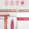 Mirabella Luxe Advanced Formula Matte Lip Gloss, Richly Pigmented Long-Wear and Full-Coverage Liquid Lipstick, Matte Lipstick for Women Stays Put and Won't Dry or Crack Lips, Heartbreaker
