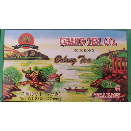 Grand Tea Company Oolong Tea 100 Bags WuYi Tea