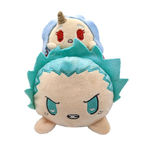 Mochibi - My Hero Academia - Izuku Midoriya & Eri (Infinite 100% 2 Plush Set) - 6" Plush Toy, Collectable, Soft, Officially Licensed, Stackable, Anime