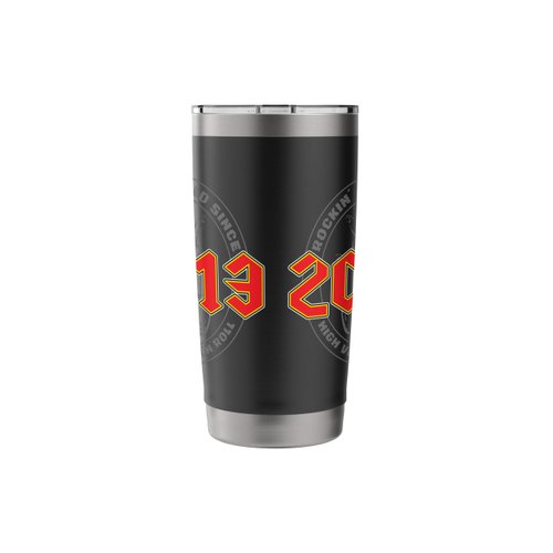 Rock'n'Roll 2013 High Voltage Retro Music Birthday Stainless Steel Insulated Tumbler