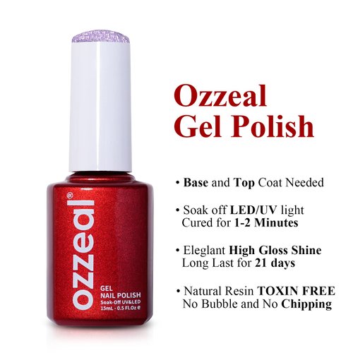 Ozzeal Crystal Cat Eye Gel Nail Polish,15ML Blue Magnetic Gel Nail Polish Spring Summer Glitter Gel Nail Polish Diamond Shimmer Sparkle Gel Polish Soak off UV LED Light for Nail Art DIY