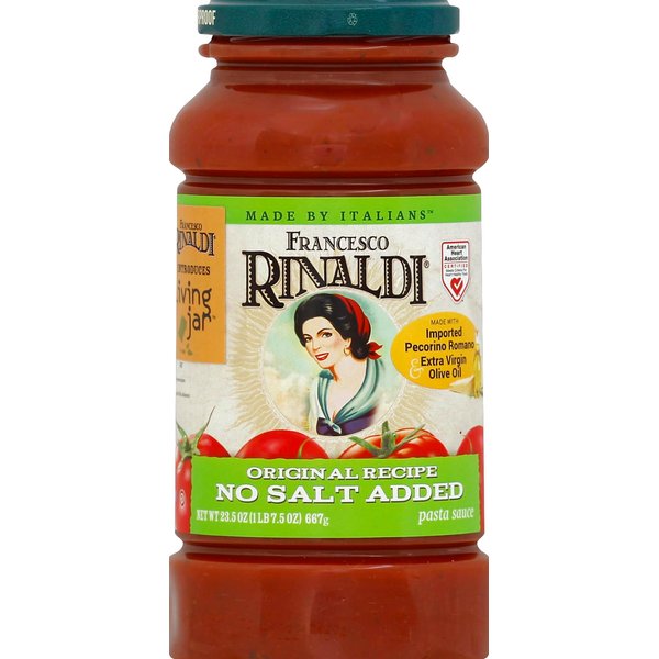 Francesco Rinaldi No Salt Added Pasta Sauce-23.5 oz.