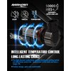 RAMHORN H11 Bulbs, H8 H9 Light Bulbs 12000 LM 6500K Xenon White Instant Plug-in Fanless Halogen Replacement Fog Light, Pack of 2