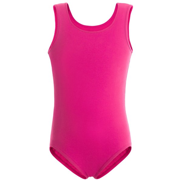 Magic Town Leotards for Girls Toddler Ballet Dance Tank Top Gymnastics bodysuit (8-10,Rose)