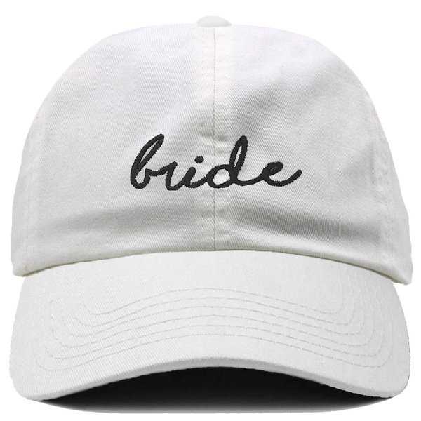 Dad Hat Unconstructed Low Profile Bridal Baseball Cap - Bride