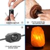 haraqi Himalayan Salt Lamp Cord and Bulb with Dimmer Switch,Original Replacement Cord Bulb for Salt Rock Lamps,UL Certified Cord 6 ft