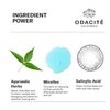 ODACITE Odacité Facial Cleanser with Foam - Blue Aura Cleansing Water Facial Wash with Neem, Holy Basil & Turmeric - No-Rinse Micellar Water Removes Pollution, Impurities & Makeup, 4.0 fl. Oz