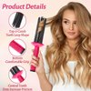 Curling Roll Comb,Curly Hair Styler Tool,Curly Hair Brush Styling Tool, Air Volume Comb, Hair Fluffy Curling Roll Comb, Lift, Direct & Add Volume To Curly Hair