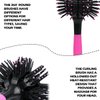 3D Hair Comb, Round Massage Brush, Spherical Shape Styling Hair Comb for Drying, Hairdressing
