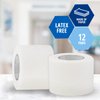 MED PRIDE Paper Surgical Tape 2" x 10 Yards for Wound Dressing [Pack of 6] - Latex-Free & Hypoallergenic Medical Tape Suitable for Sensitive Skin- Hospital-Grade, Breathable Wound Care Paper Tape