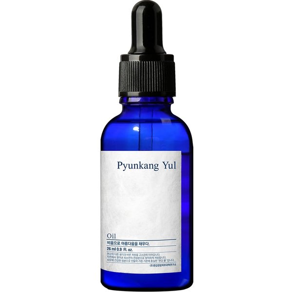 Pyunkang Yul Face Oil for All Skin Types - 100% Natural Vitamin E Oil From Shea Butter, Pure Vitamin C Oil from Lemon & Bergamot, Lavender & Rosemary Leaf Oil Calm Irritated Skin 0.9 Fl. Oz