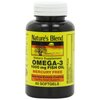 Nature's Blend Omega-3 Fish Oil Odorless 60 Sgels
