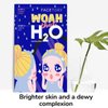 FACETORY K Beauty Face Mask Skin Care - Woah That H2O 2-Step Sheet Mask with Ceramide & Sodium Hyaluronate + Hydration Ampoule | Hydrating, Moisturizing, Balancing (10 Pack)