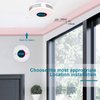 Combination Smoke Alarm and Carbon Monoxide Detector with Digital Display,Smoke and Carbon Monoxide Detector Combo Battery Operated,Test/Reset Button for Home,Kitchen(Batteries NOT Included)