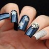 Whats Up Nails - Northern Star Vinyl Stencils for Christmas Nail Art Design (1 Sheet, 20 Stencils)