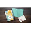 Gift Republic: Baby Prints on Canvas Gift Box