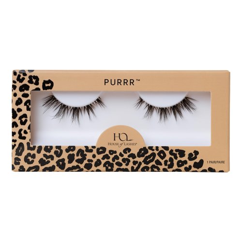 House of Lashes Purrr - Natural, 3/4, Flared False eyelashes