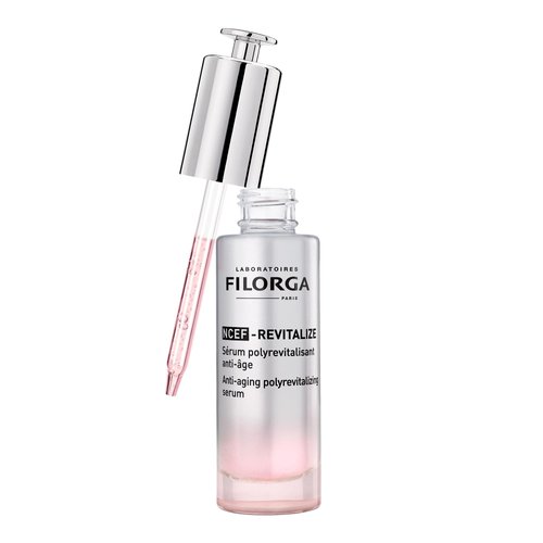 Filorga NCEF-Revitalize Face Serum, Anti-Aging and Skin Strengthening Treatment for Smoother and Brighter Skin Texture with Hyaluronic Acid, Amino Acids, and Coenzymes, 1.01 fl. Oz