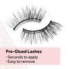 Eylure Pre-Glued Light & Wispy False Eyelashes, Accents No. 003, Twin Pack