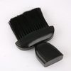 Barber Brush, Neck Duster Brush for Hair Cutting, Soft Hair Neck Cleaning Brush, Professional Hair Brush for Hairstylists - Black
