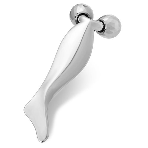 3D Metal Face Roller-Face Lift and V-Shaped, Face Massager-Anti-Aging and Relieves Facial Puffiness, Gua Sha Massage Tool for Face Neck Eye Body Skin Care