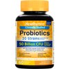 NewRhythm Probiotics 50 Billion CFU 20 Strains, 60 Veggie Capsules, Targeted Release Technology, Stomach Acid Resistant, No Need for Refrigeration, Non-GMO, Gluten Free