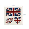 Temporary Tattoo USA / UK | 50 Sheets Patriotic Fake Tattoos| US, America Flag, British, United Kingdom, Union Jack Flag Tattoo Sticker | 4th of July Accessories | Patriotic Party Supplies | for Kids Adults