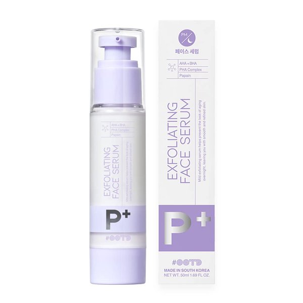 AHA BHA Serum Korean Overnight Face Serum, Acne Serum for Oliy & Sensitive Skin, Exfoliating Face Serum P.M, AHA BHA PHA, Papain, Cell Turnover Refine Serum Cream 50g