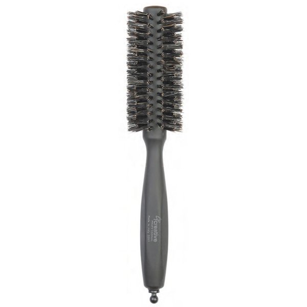 Creative Hair Brushes Italian Soft Touch Round Firm Boar Bristle 3ME3203 Hair Brush