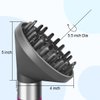 FUNTECK Hair Dryer Diffuser Attachment for Airwrap Multi-Styler, Curl-Defining Blow Dryer Attachment for Wavy Curly Coil Hair