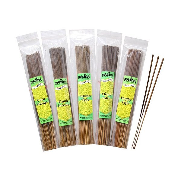 Black Coconut - Exotic Madina Incense Sticks 100 Pack Bundle