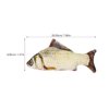 Gadpiparty 7.8 inch Simulation Fish Plush Toy Soft Fish Decorate Pillow Grass Carp Plush Pillow Stuffed Toy for Home Decoration Gift Kids Pillow Stuffed Animal Toy