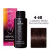 Schwarzkopf Professional Igora Vibrance Demi-Permanent Tone on Tone Hair Color (4-68 Medium Brown Chocolate Red)