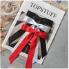 TOPSTUFF 3PCS Hair Bows for Women,Hair Bows for Girls,Hair Ribbons with Metal Clips for Teens,Hair Accessories Bow Clip for Women, Bow Knot Barrettes for Hair Ribbon Bows for Girls,(Black White Red)
