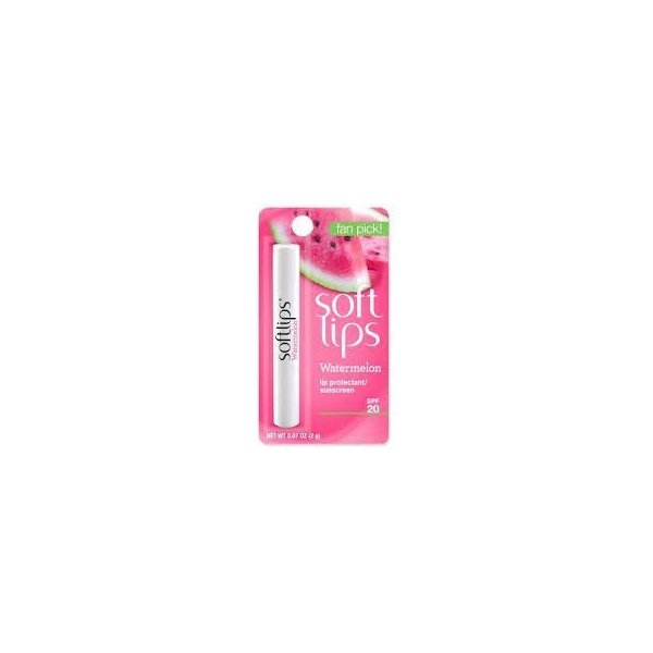 Softlips Watermelon Lip Protectant/Sunscreen 0.07 oz (1)