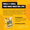 Protein and Gluten-Free Breakfast Cereal by Three Wishes (1-Pack) - High Protein and Low Sugar Snack - Vegan, Kosher, Grain-Free and Dairy-Free - Non-GMO (Honey)