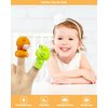 AQKILO Animal 10 Pieces Finger Puppet Set, Animals Puppet Show Theater Props, Educational, Bath Toys