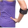 Aircast Pneumatic Armband: Tennis/Golfers Elbow Support Strap, Black
