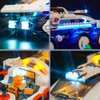 BrickBling LED Lighting Compatible with Lego City Command Rover and Crane Loader Outer Space Toy Building Set; New 2024 Light kit Compatible with Lego Crane Loader 60432-No Model