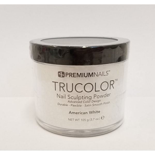 Premium Nail - Solar Acrylic Nails Powder-3.7oz - American White