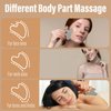 Rose Spaces Gua Sha Facial Tools, Guasha Tool for Face, 304 Stainless Steel Gua Sha Tool, Premium Guasha Set for Face and Body （Heart Shape）
