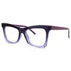 VOOGLAM Purple Butterfly Eyeglasses Blue Light Blocking Glasses for Women Anti UV Eyestrain Eyewear Marguerite