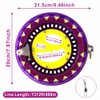Tellyouwin 2PCS Kite String with Reel 8 Inch Kite Winder with 1312ft Kite String Kite Reel Professional Kite Line Outdoor Kite Accessories for Adults (Purple)