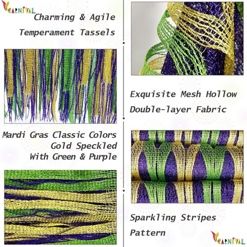 QLINLEAF Mardi Gras Poncho Feather Headband for Women Halloween Venetian Carnival Party Supplies