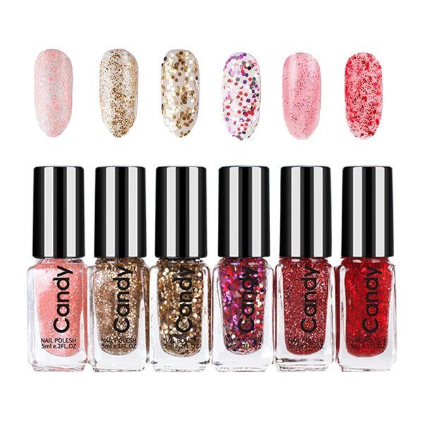 Tophany Dry Quickly Nail Polish Set, Not Easy Peel Off and Quick Drying Nail Polish for Pack, Long Lasting Nail Polish for Women