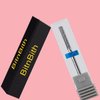 BITNBITH Nail Drill Bit Cuticle Professional Safety Nail Bit Tungsten Carbide Drill Bit 3/32",for Nail Prepare Nail Bed File Dead Skin Cleaning,Manicure 2-Way Rotate Nail Home Salon Supply,Medium