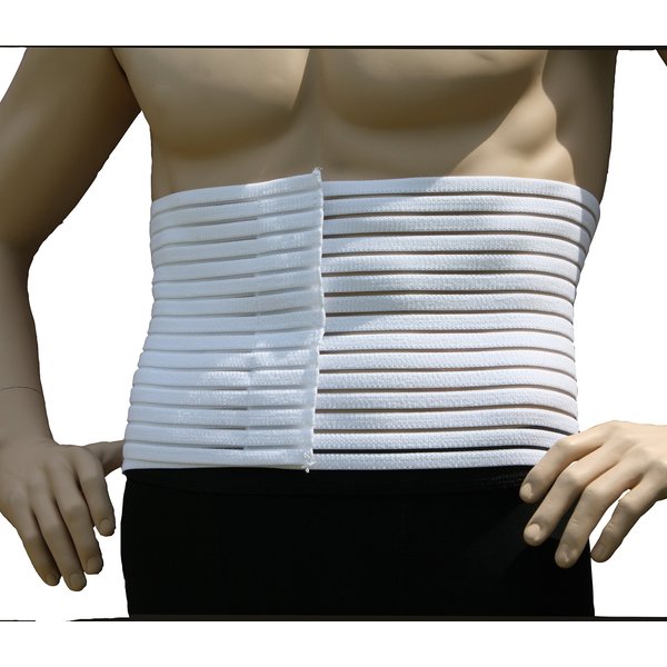 Alpha Medical 8" Elasto-Fit Abdominal Support Binder. L0625 (Small)