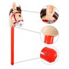 4PCS Inflatable Stick Horse - Pony/Christmas/Western Cowboy/Horse Baby Shower Birthday Party Decorations Supplies Favors Inflatable Horse Head Costume Stick (37 Inches)